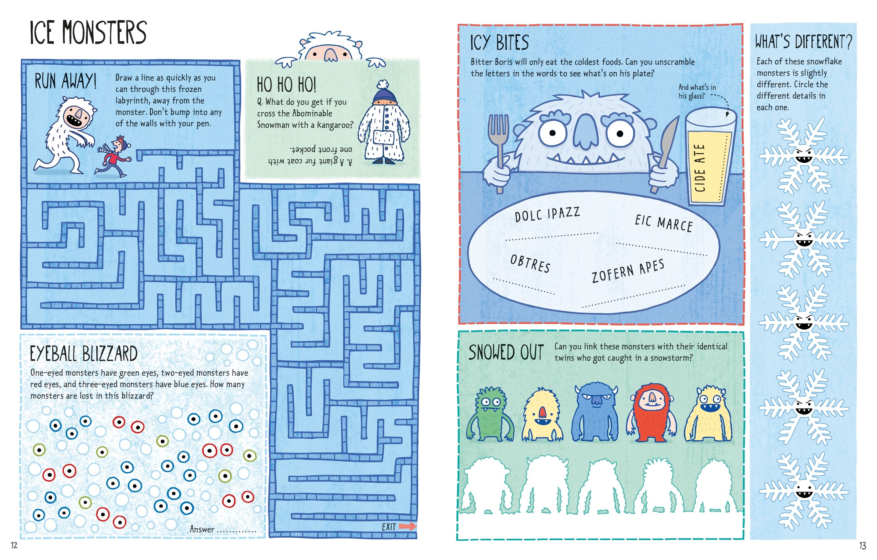 Christmas Activity Book Usborne