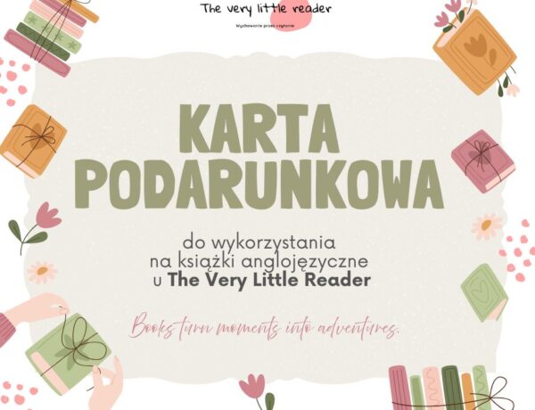 Karta podarunkowa książki anglojęzyczne Usborne