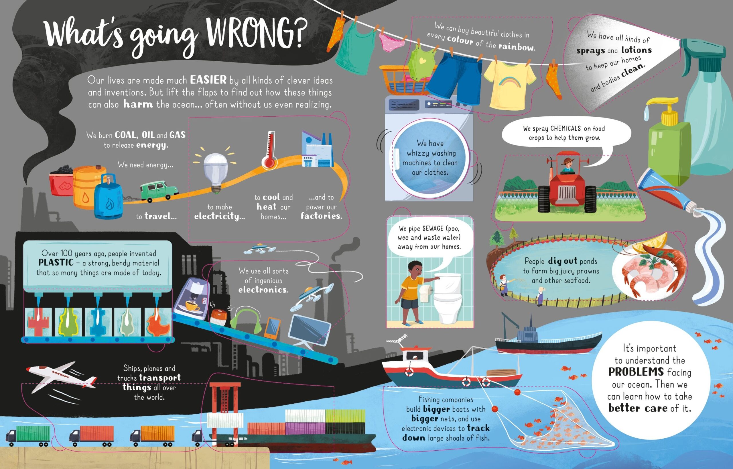 Lift-the-Flap Looking After Our Ocean